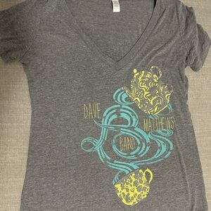 Dave Matthew Band Graphic V-Neck T-Shirt